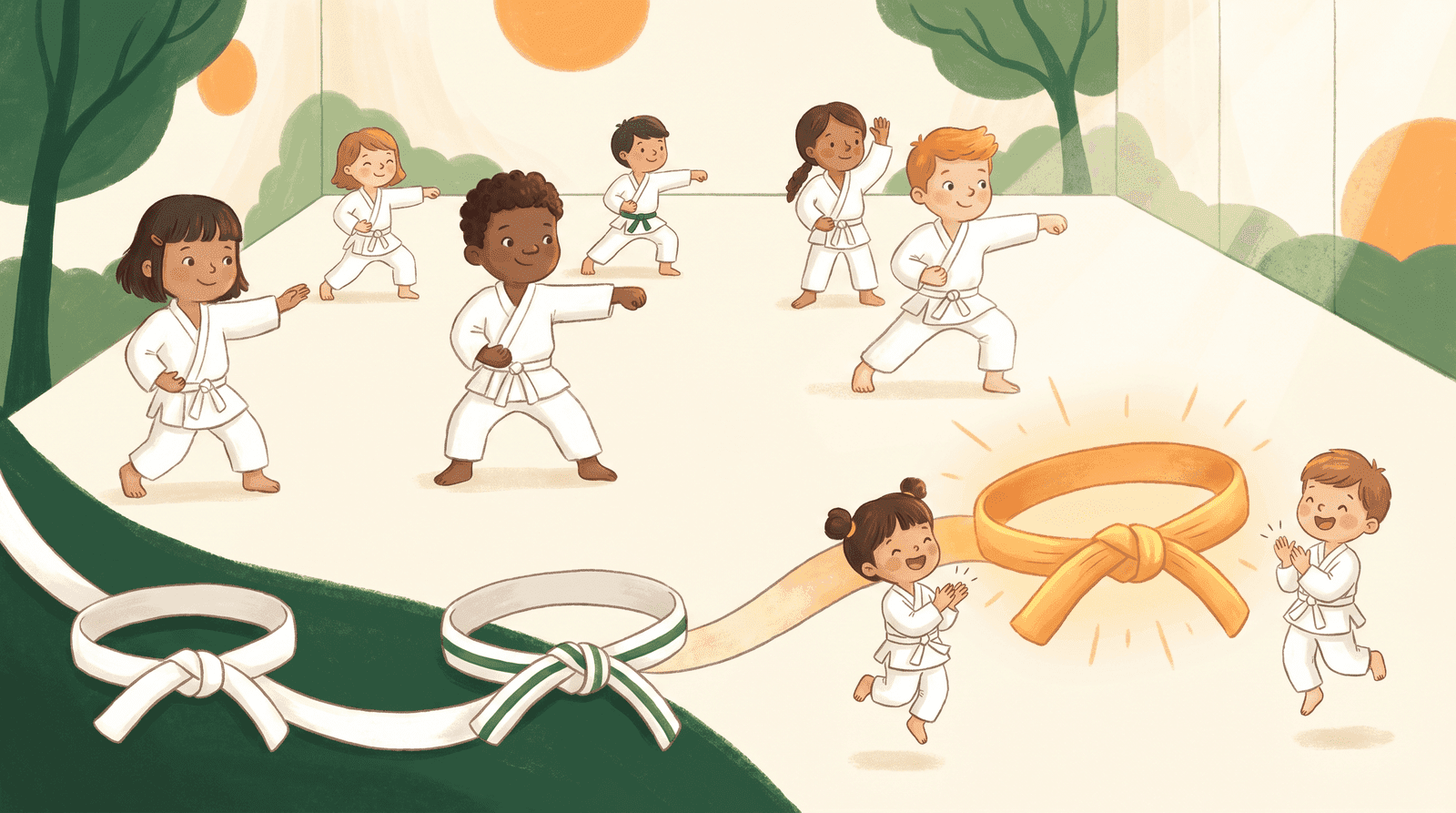 Dein Weg zum Gelbgurt im Shotokan-Karate