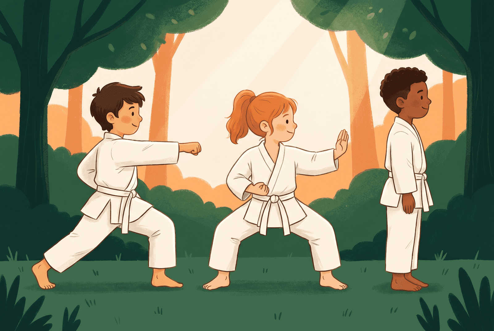 Die Grundstellungen (Dachi) im Shotokan-Karate – vom weißen Gürtel bis zum Gelbgurt