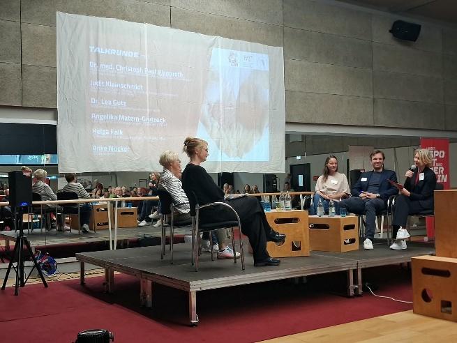 Podiumsdiskussion der 4. Fachtagung des LSB Berlin